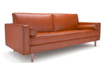 Elton Cognac Leather Sofa